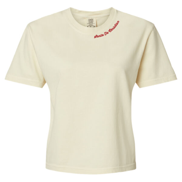 Boxy Embroidered Shirt  Thumbnail