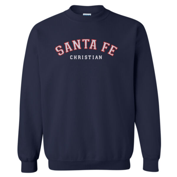 Embroidered Varsity Crewneck Sweatshirt Thumbnail