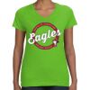 Women's V-Neck Fine Jersey Tee Thumbnail