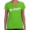 Women's V-Neck Fine Jersey Tee Thumbnail