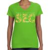 Women's V-Neck Fine Jersey Tee Thumbnail